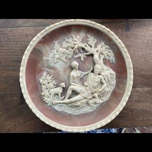 Solid stone incolay collector plates